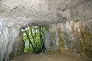 Eingang von Warolys Höhle zweifelt Frankreich
