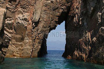 Nature Reserve of Scandola peninsula Corsica France