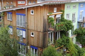 The ecological Vauban district in Freiburg Germany