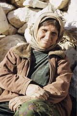 Portrait of a Qashqai woman Iran