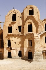 Of Ksar Ouled Soltane with its Ghorfas Tunisia