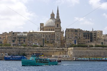Blick auf Valletta Malta