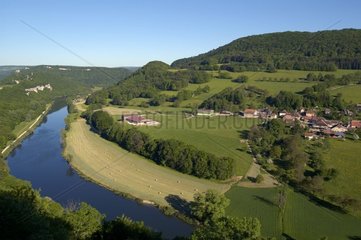 Landscape of the Doubs Valley