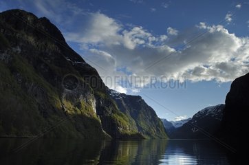 Nordfjorden fjord Norway