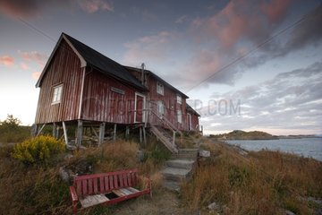Old wooden house Norway
