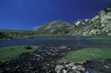 Lac und Massiv von Carlit -Pyrenäen Frankreich