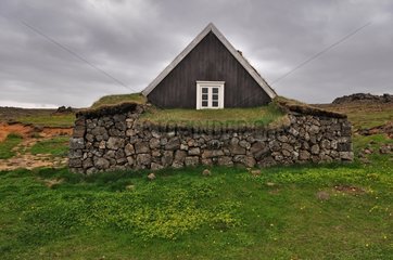Traditional sheepfold Hveravellir Iceland