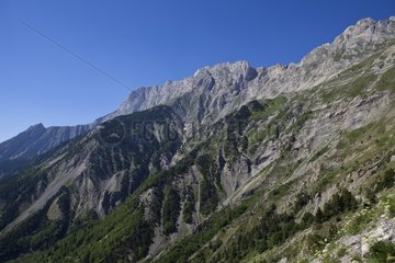 Devoluy massif in the Hautes-Alpes France