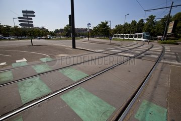 Tramway in Strasbourg France