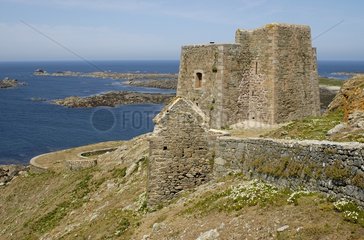 Castle on the Ile aux moines Nature Reserve of Seven Islands