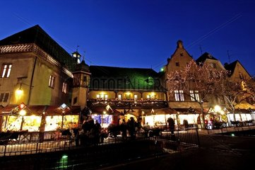 Market of Christmas in Alsace Haut-Rhin Colmar