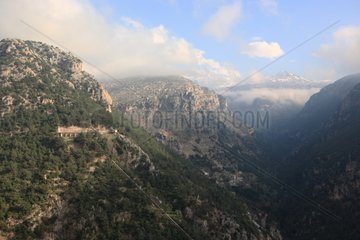 Qadisha Valley Mount al- Makma Lebanon