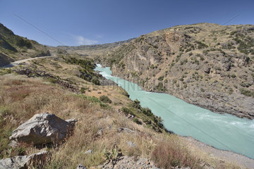 Rio Baker and the Carretera Austral  around Cochrane  XI Region of Aysen  Chile