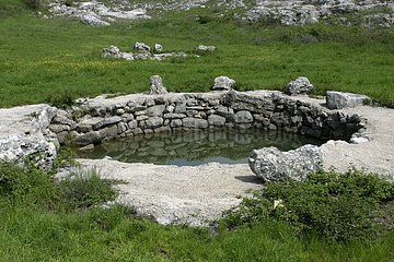 Artesisches Brunnen in Dalmatien Kroatien