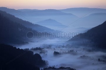 Bas-Rupts Valley in den Vosges France