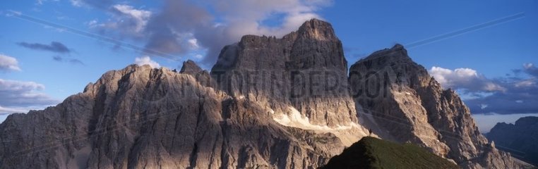 Mont Pelmo im Dolomiten Massif Italien