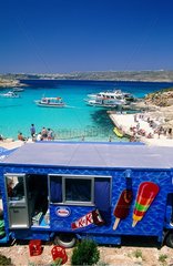 Marchand de glaces sur l'île de Gozo