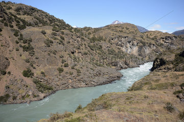 Rio Baker  around Cochrane  XI Region of Aysen  Chile