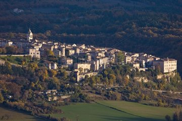Sault Village Vaucluse Frankreich