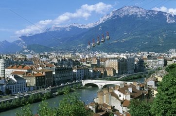 Seilauto des Bastille Grenoble Isère