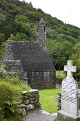 Church saint Kevin of the monastery of Glendalough Ireland