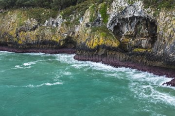 Rocky shore - El Pindal Cantabrian Sea Asturias Spain