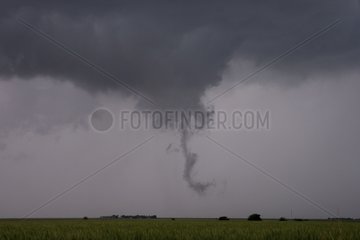 Abortive Tornado in Central Kansas USA