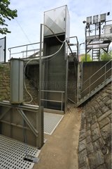 Water treatment plant of Saint Pée sur Nivelle France