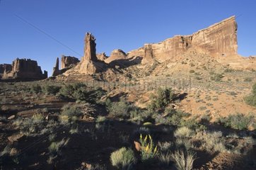 Paysage du Parc national des Arches Utah USA