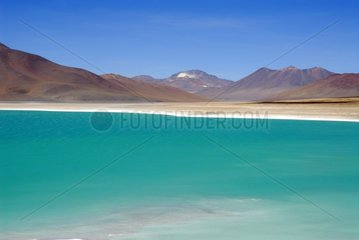 Laguna Verde Altiplano Bolivie