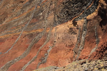 Rocks of Islas Desertas  Monk Seal Reserve  Madeira  Portugal.