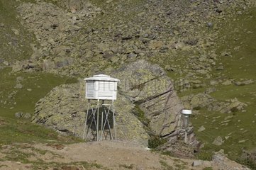 Instruments de mesure météorologique Refuge d'Ayous Pyrénées