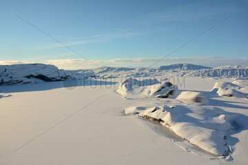 Pro-Glacial Lake  Iceland