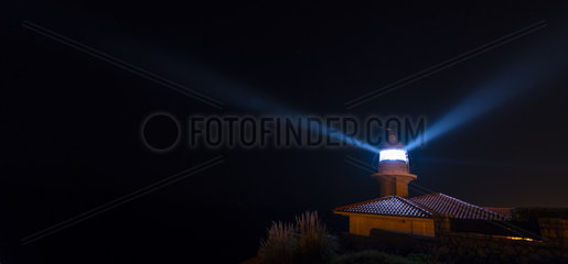 Suances Lighthouse  Suances  Cantabrian Sea  Cantabria  Spain  Europe