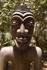 Statue canaque en bois Nouvelle-Calédonie