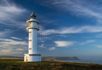 Ajo Lighthouse  Ajo  Cantabrian Sea  Cantabria  Spain  Europe