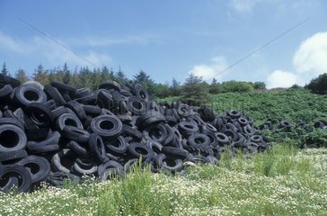 Wiederherstellung von abgenutzten Reifen Frankreich