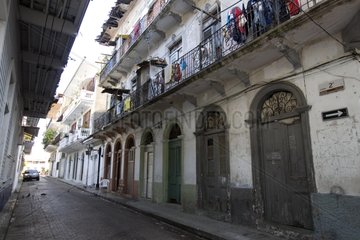 Street of Panama old city