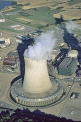 Kühlturm des Nuklear -Wärmekraftwerks Cattenom