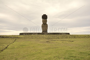 Ahu Tahai Platform  Hanga Roa  Easter Island  Chile