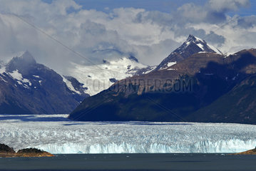 The Perito Moreno Glacier  Los Glaciares National Park. Argentine.
