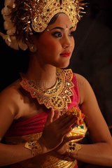 Porträt eines Tänzers Bali