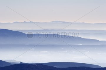 Sunrise on Provence from Mont Ventoux