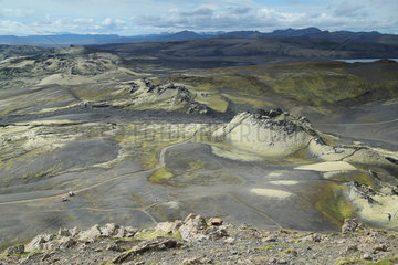 Laki's craters  Iceland