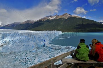 The Perito Moreno Glacier  Los Glaciares National Park. Argentine.