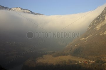 Wolke auf dem Lémanique -Becken  Ain