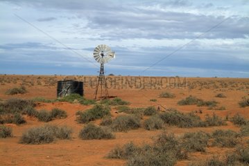 Water pump functioning with the wind power South Australia