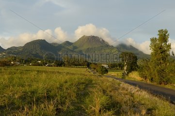 Vue sur le massif de la Soufrière Guadeloupe