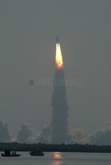 Launch of Space Shuttle Discovery Florida USA