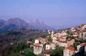 Haute-Corse  village d'Evisa